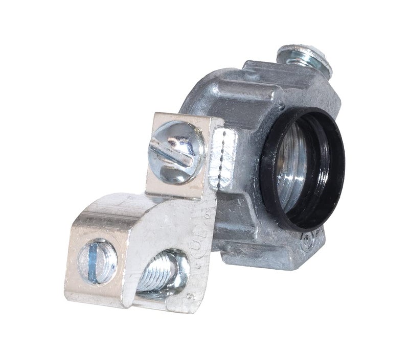 Sigma Electric Sigma Engineered Solutions ProConnex 43386 Rigid Insulated Metallic Grounding Bushing with Lay-in Lug 2-Inch Conduit Fitting, 1-Pack - Image 3